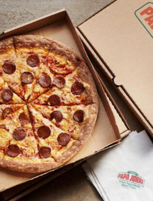 Papa Johns Free Pizza per month for a year
