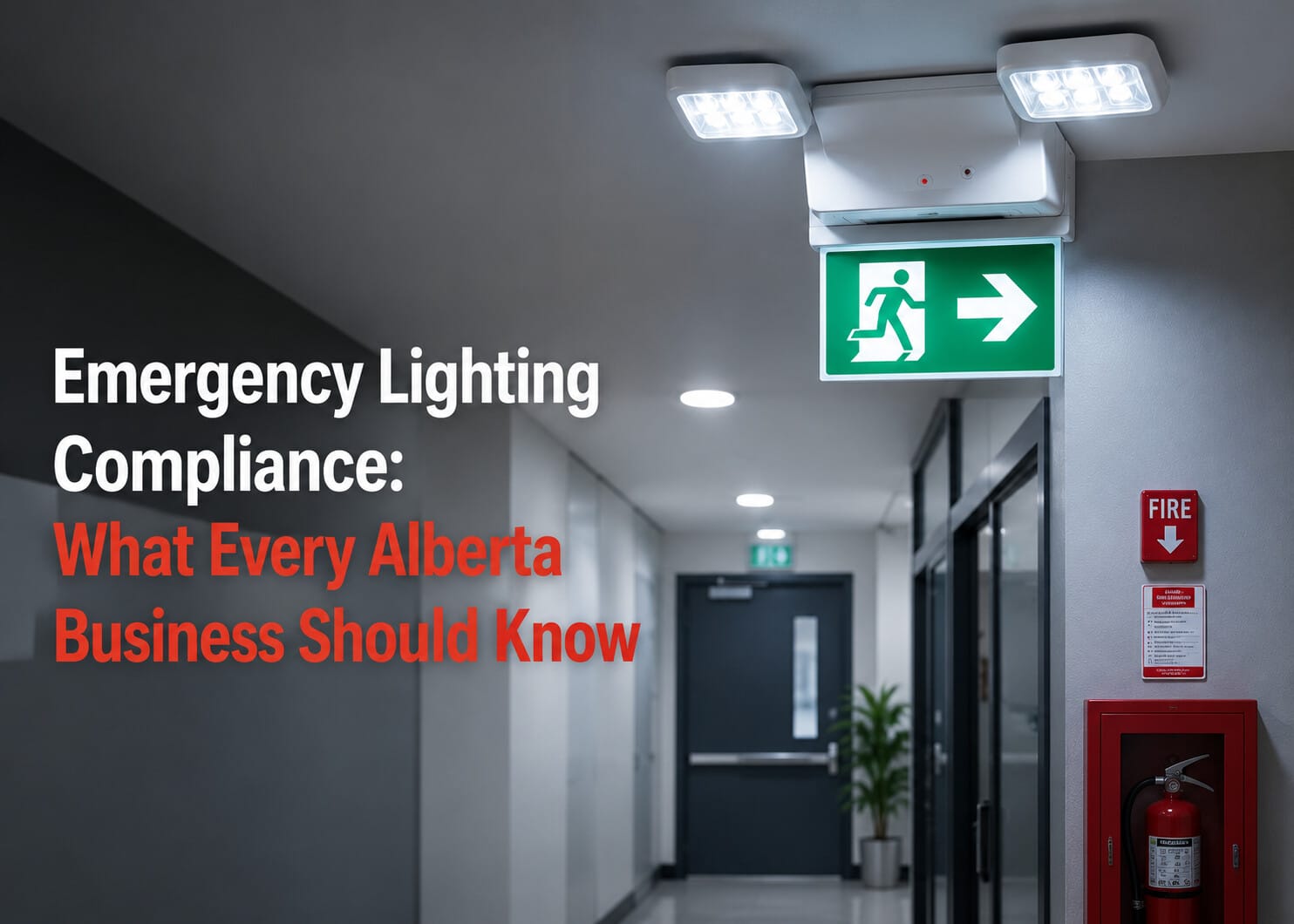 Emergency lighting compliance