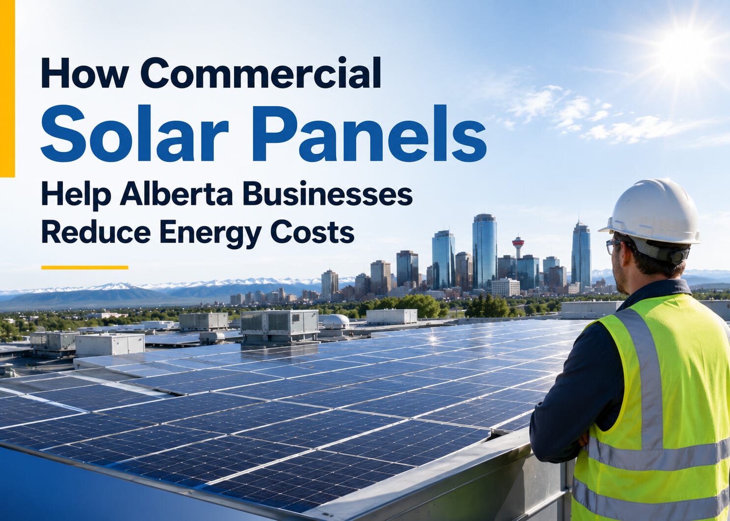 commercial solar panels in Alberta